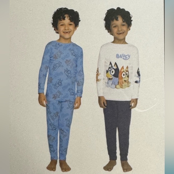 Bluey 4pc Pajamas set - Picture 4 of 4